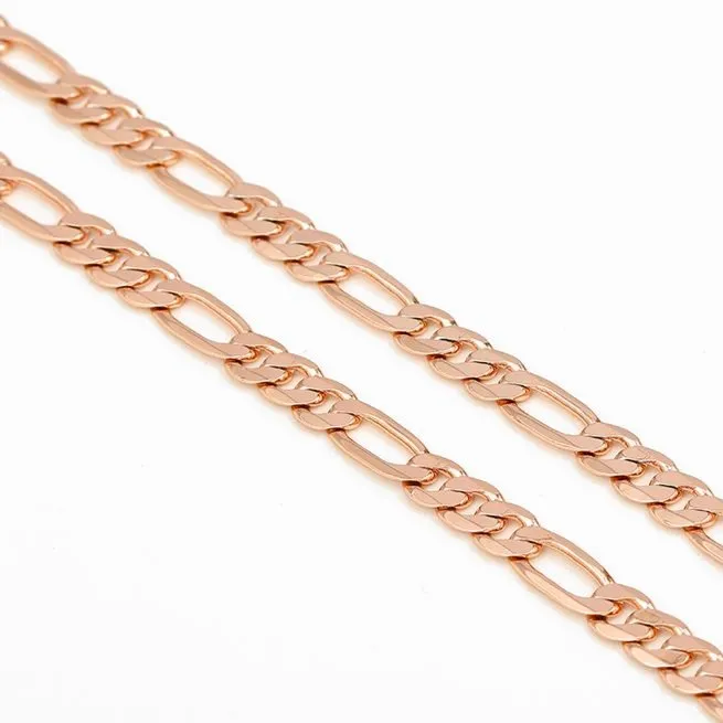 18k Rose Gold plated initial Anklet