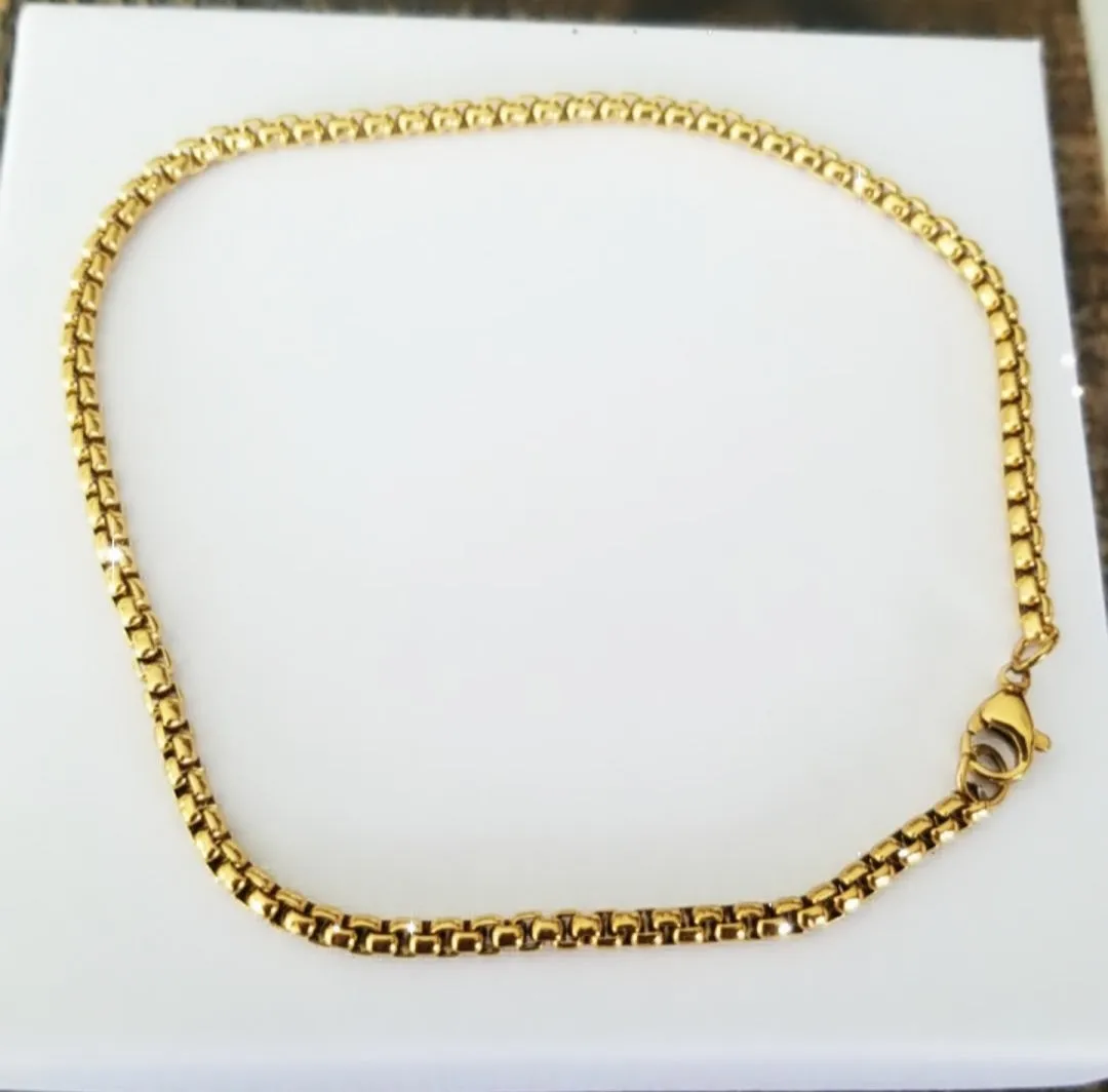 24K Gold plated Anklet