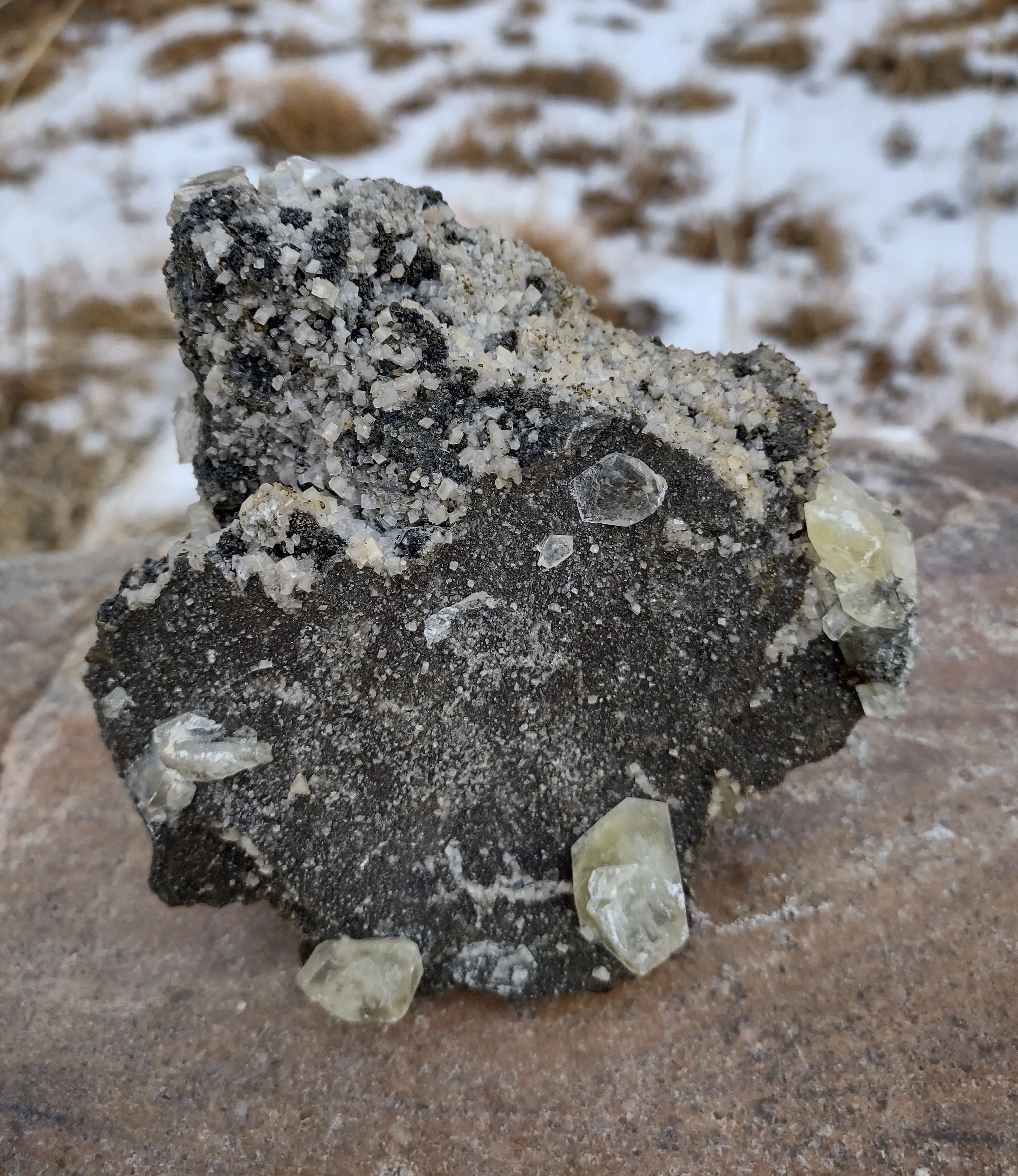 737 G AMAZING ONE OF A KIND CALCITE SPECIMEN