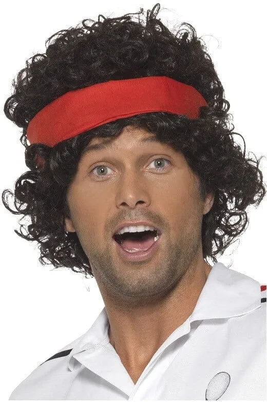 80s Tennis Ace Wig