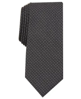 Alfani Men's Solid Slim Tie Black Size Regular