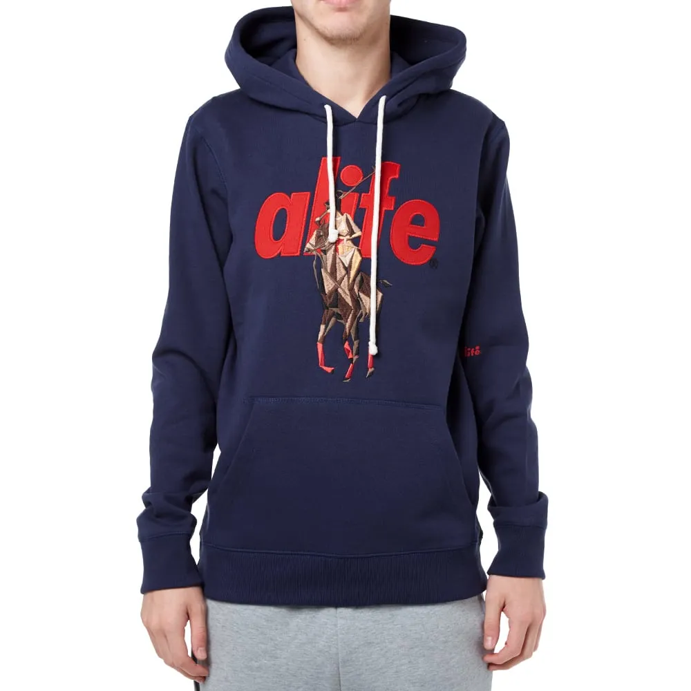 Alife Bareback Pullover HoodyPeacoat