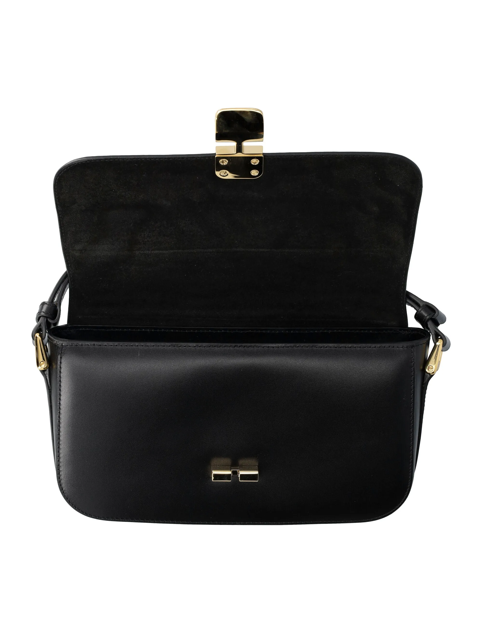 A.P.C. Grace Foldover Top Shoulder Bag