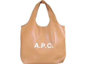 A.P.C. Logo Printed Tote Bag