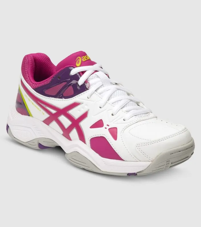 asics gel-netburner 18 (gs) kids netball shoes