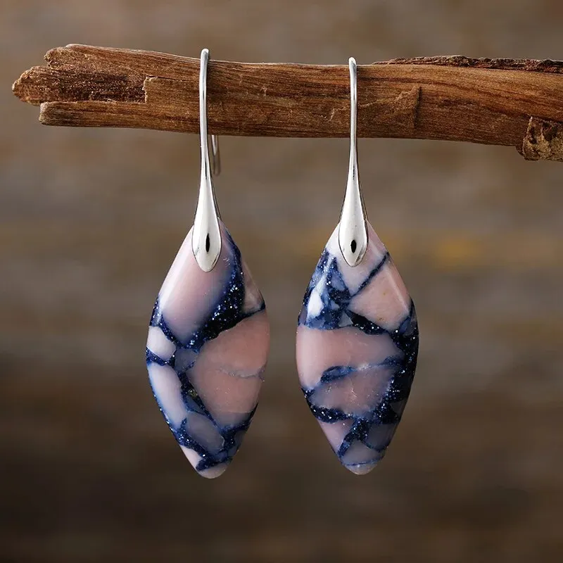 Azure Horizon Jasper Earrings