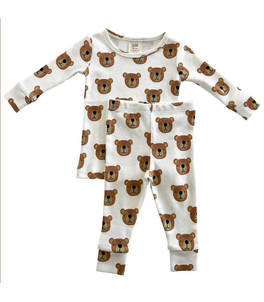 Baby Bear / Organic 2-Piece Lounge / PJ Set