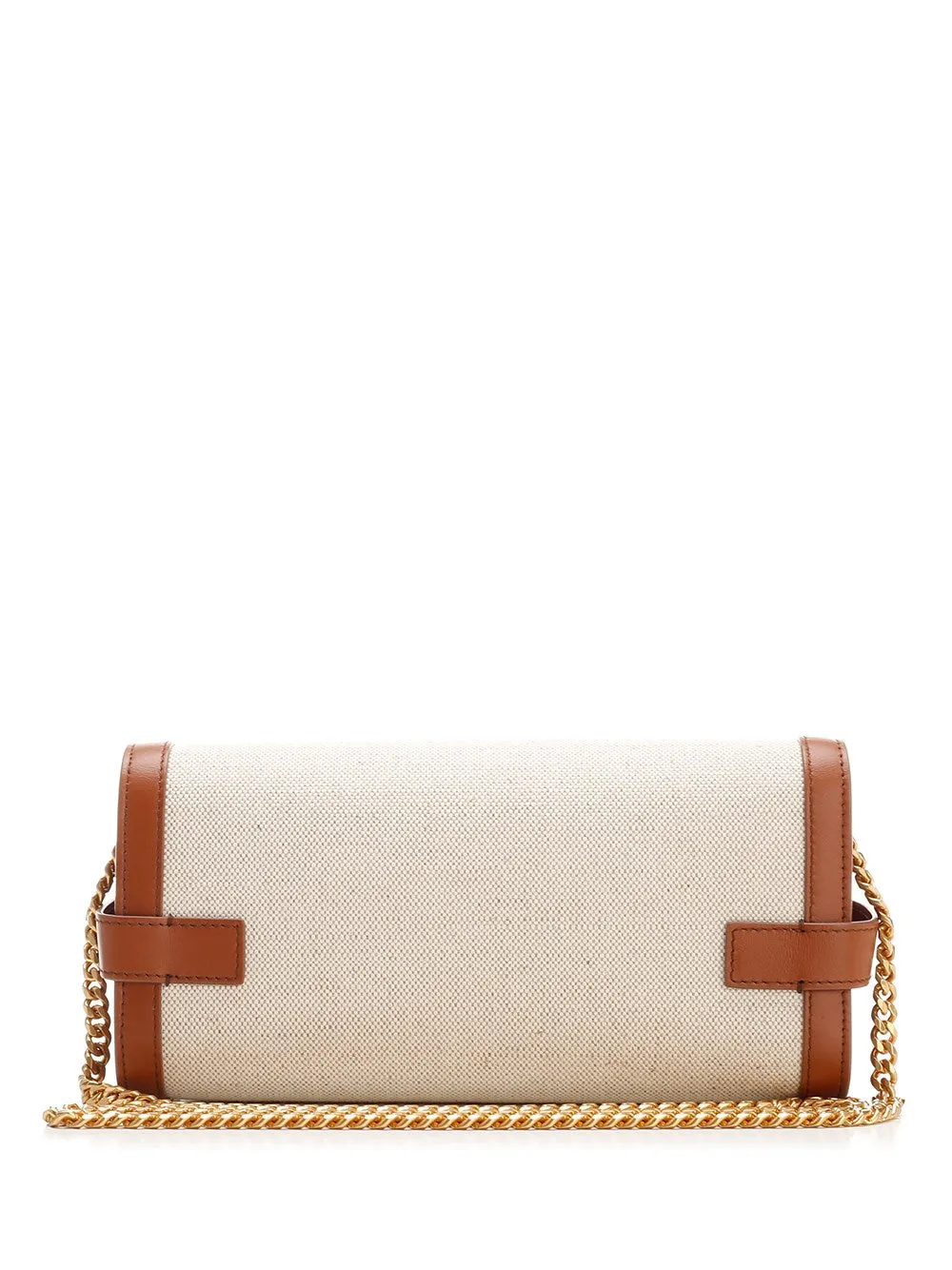 Balmain B-Buzz Logo Plaque Clutch Bag