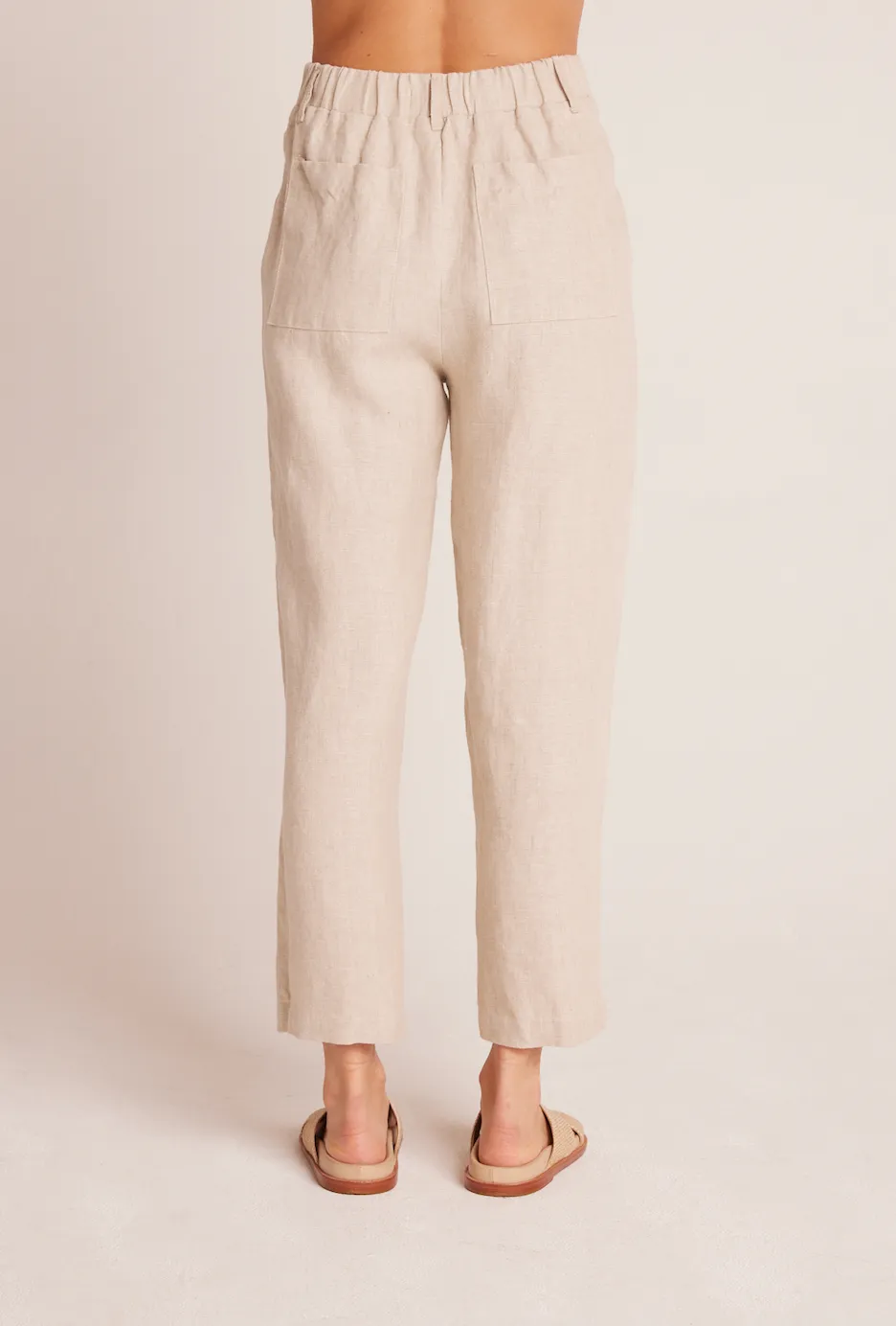 BELLA DAHL RELAXED PLEAT FRONT TROUSER