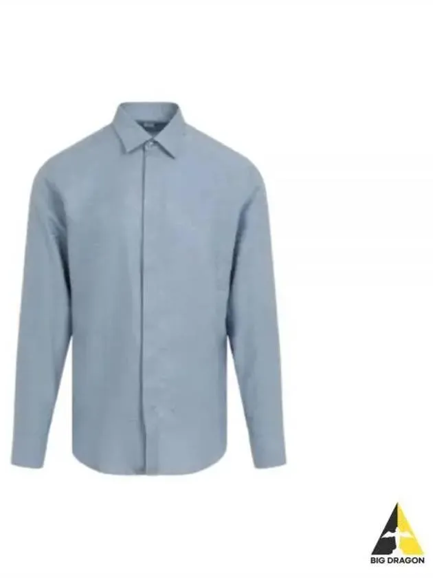 Berluti Cotton Silk Scritto Andy Shirt R27HTL85 004 32N