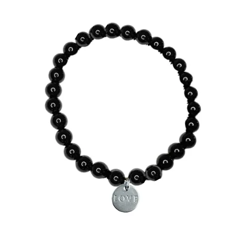 Black Onyx Bracelet: Protection, Willpower, Calm