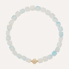 Blue Calcite 12mm Necklace