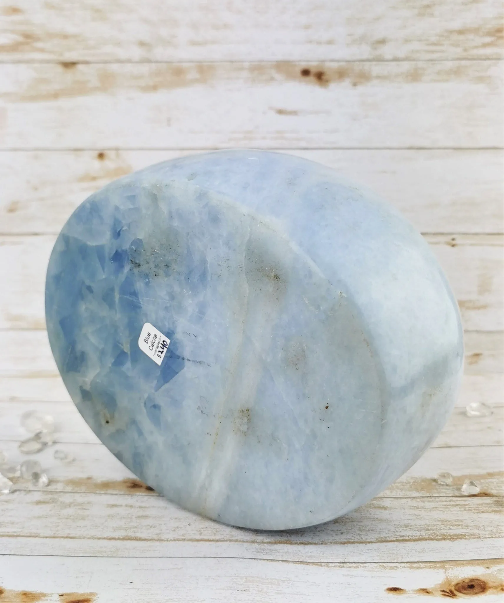 Blue Calcite Bowl