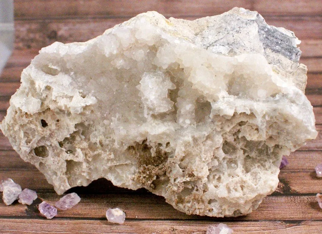 Bulgarian Quartz With Calcite