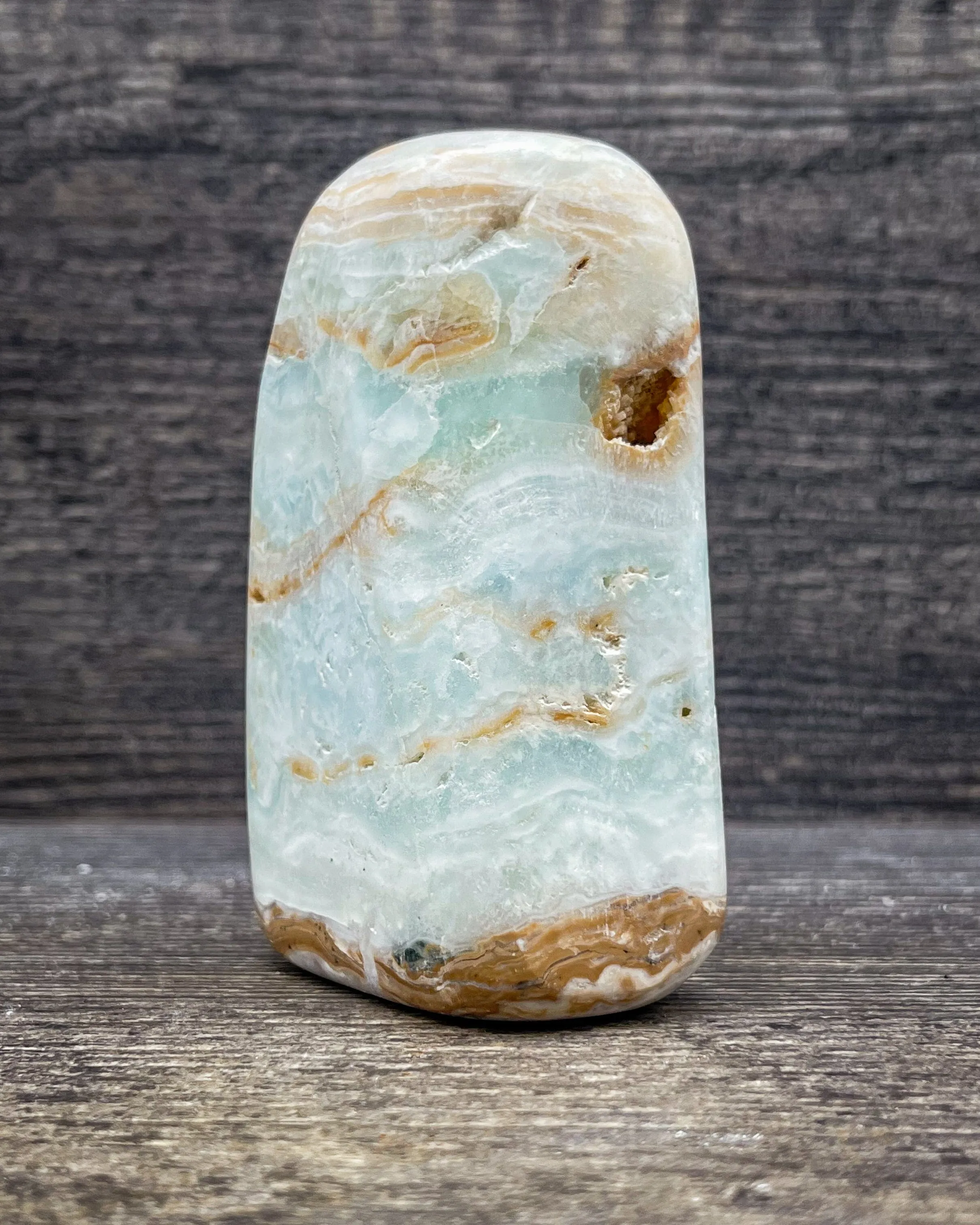 Caribbean Calcite Freeform, 327g