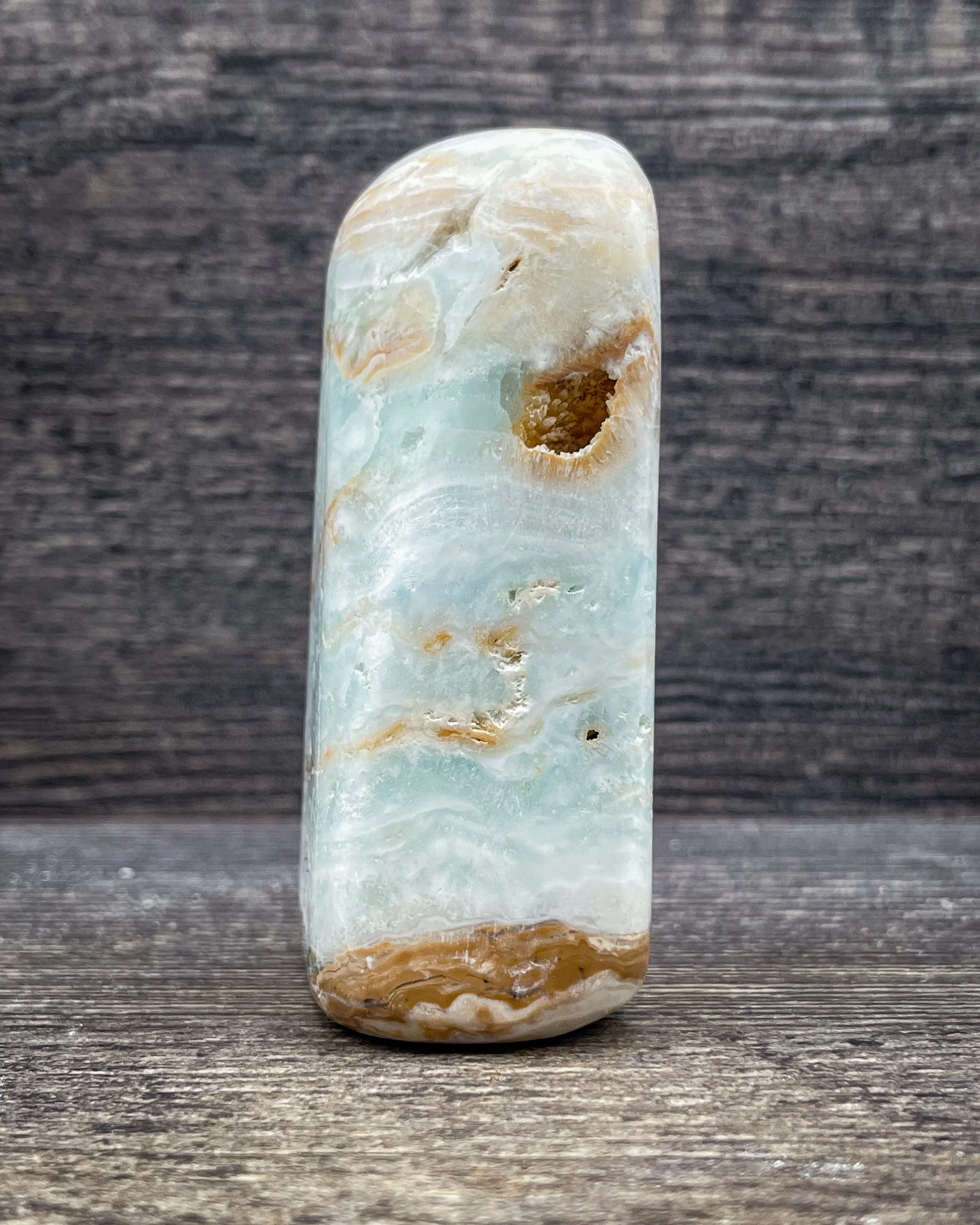 Caribbean Calcite Freeform, 327g