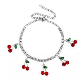 Cherry Anklet