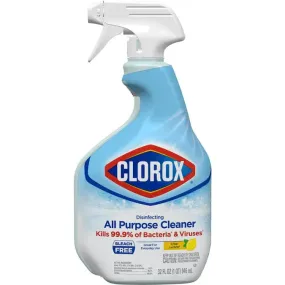 Clorox Crisp Lemon Disinfectant Liquid All-Purpose Cleaner 32 oz