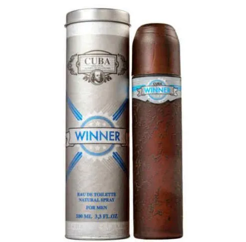 Cuba Winner by Cuba, 3.3 oz EDT Spray for Men