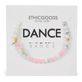 Dance Morse Code Bracelet