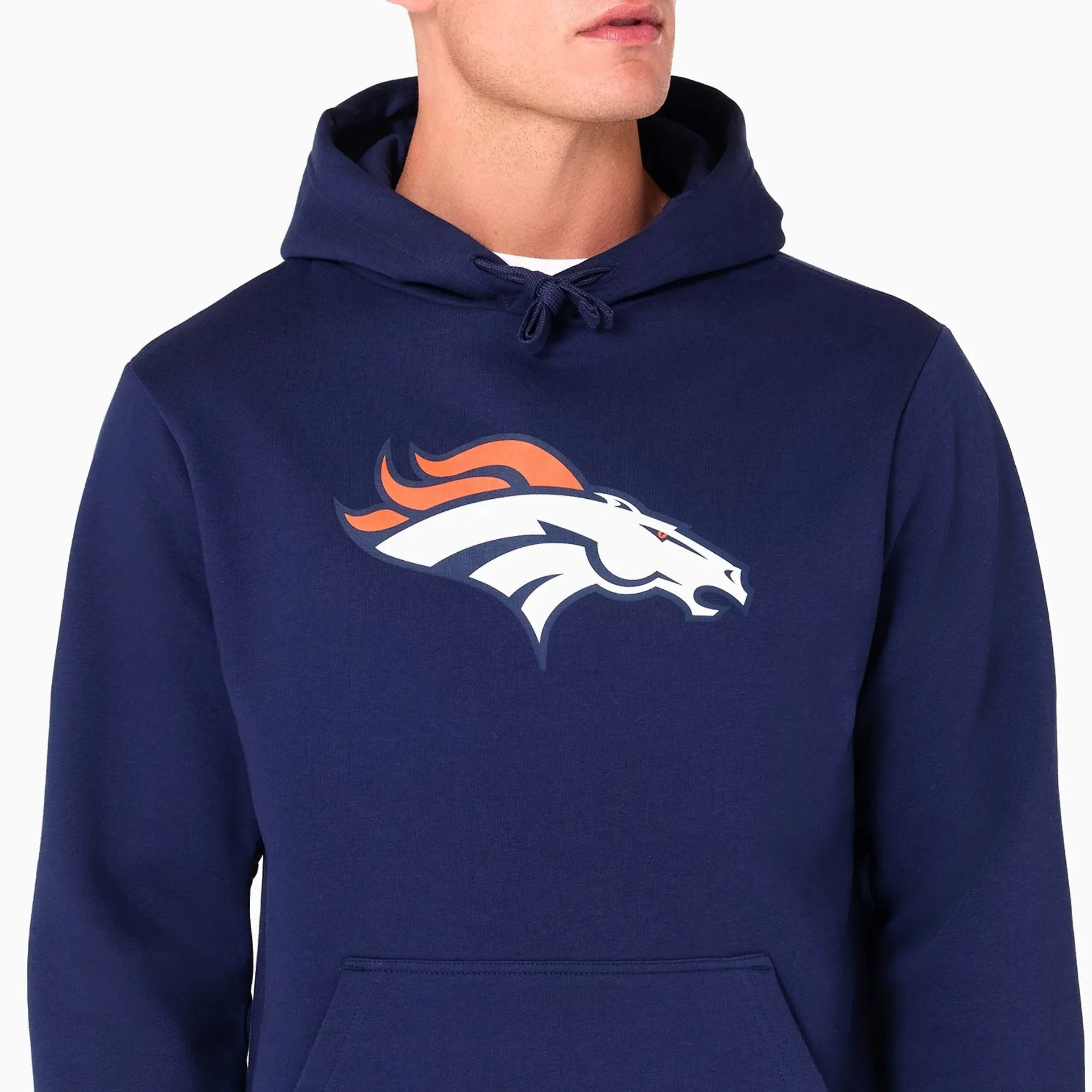 Denver Broncos NFL Navy Pullover Hoodie