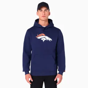 Denver Broncos NFL Navy Pullover Hoodie