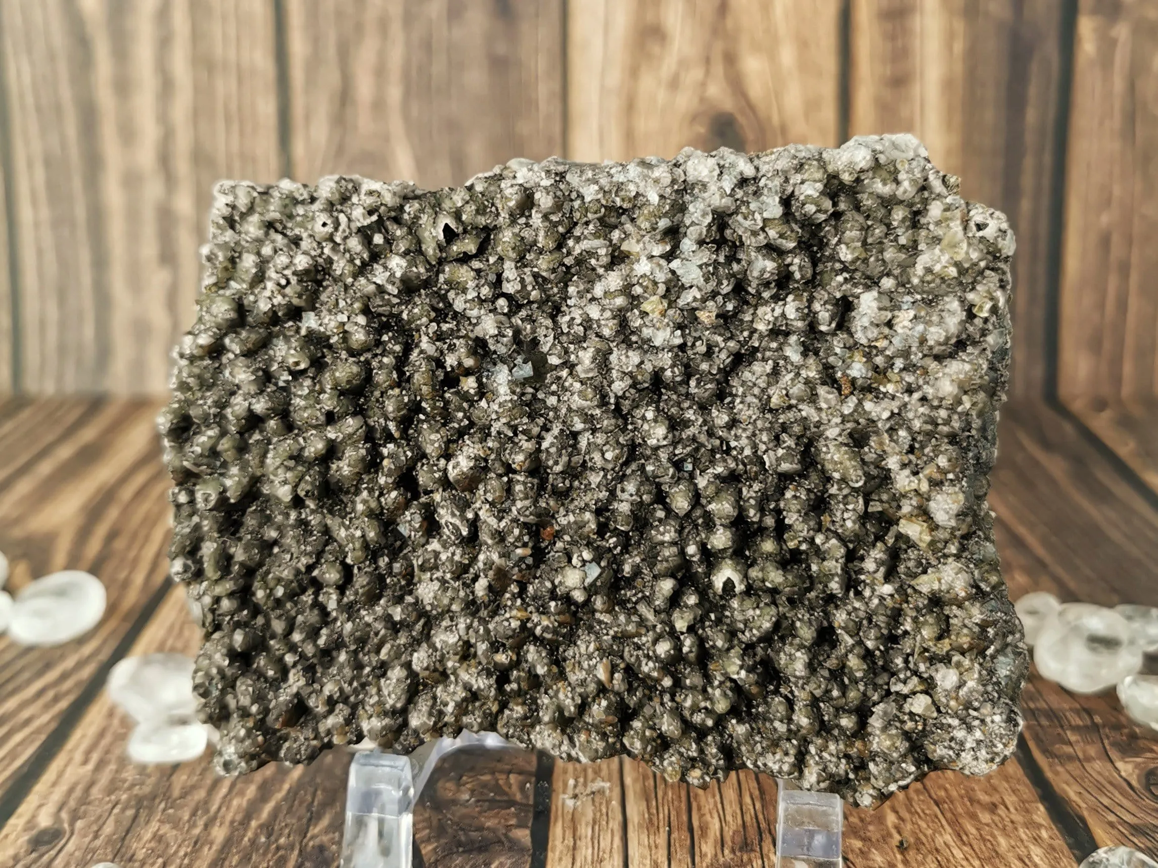 Dogtooth Calcite Specimen Plate