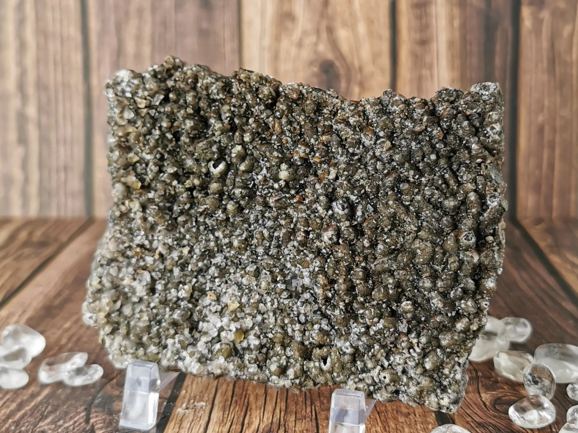 Dogtooth Calcite Specimen Plate