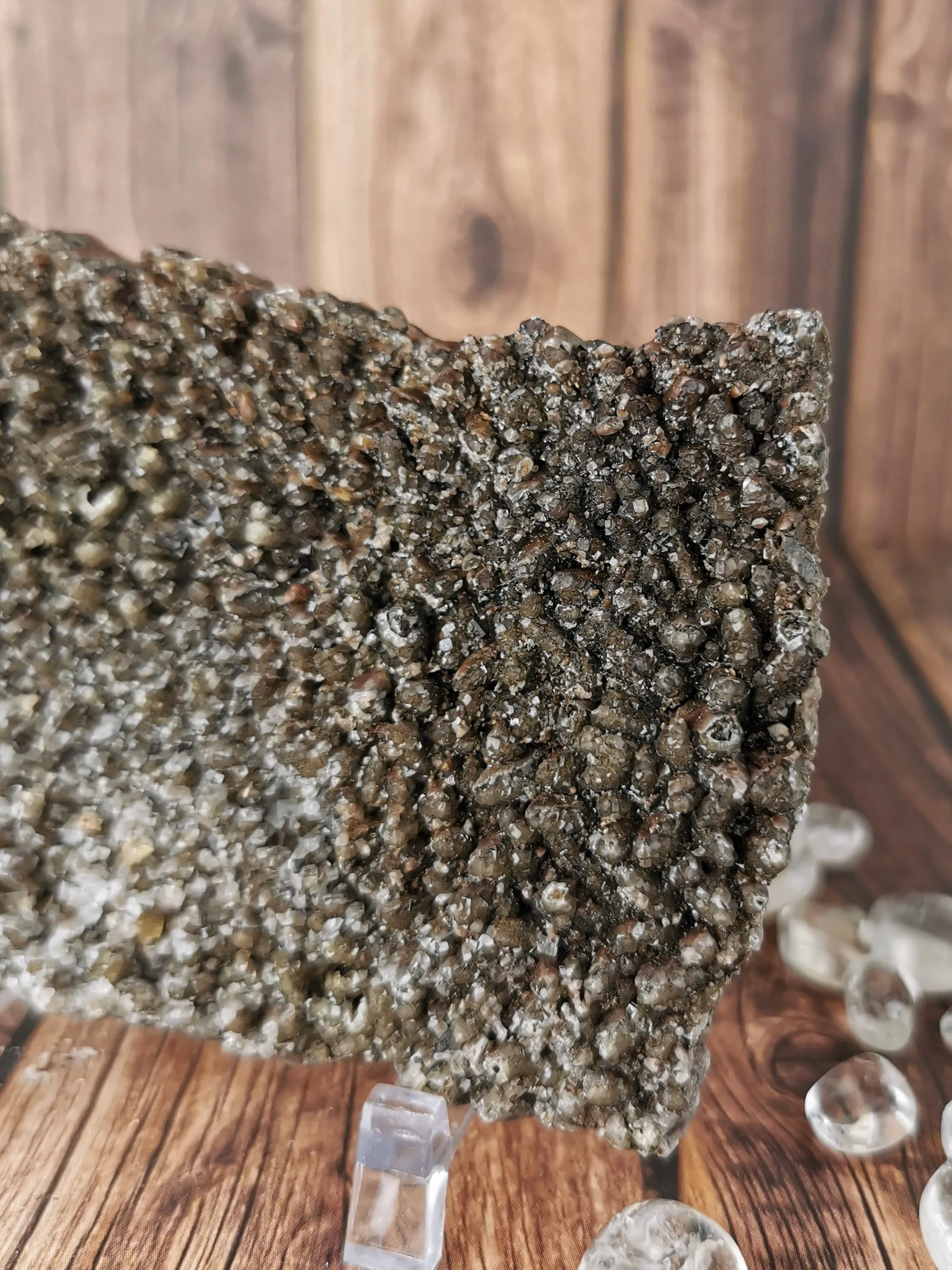 Dogtooth Calcite Specimen Plate