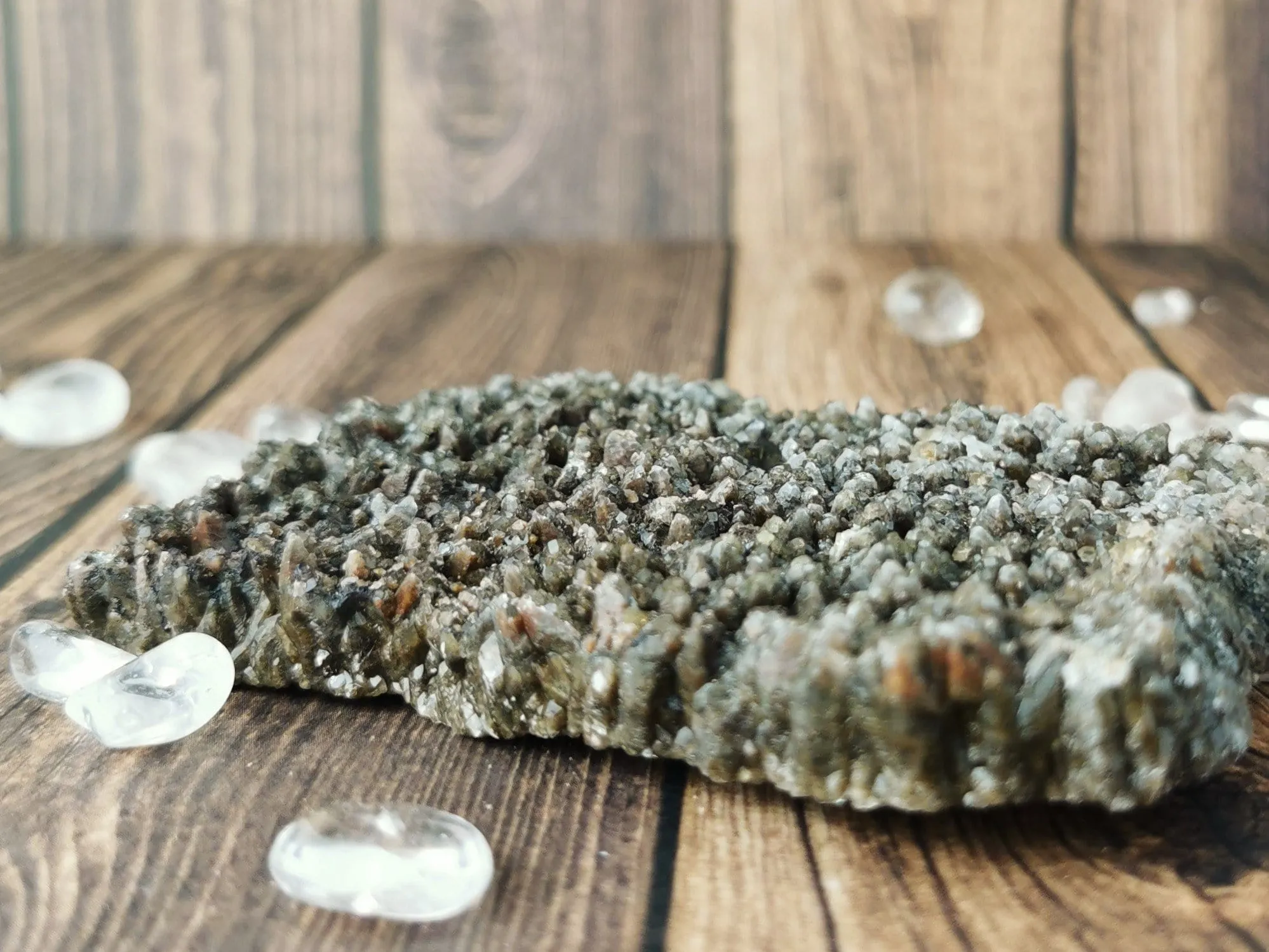 Dogtooth Calcite Specimen Plate