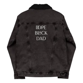 Dope Black Dad Sherpa Denim Jacket