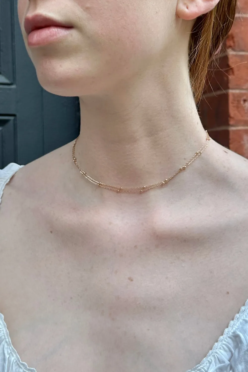 Double Chain Necklace