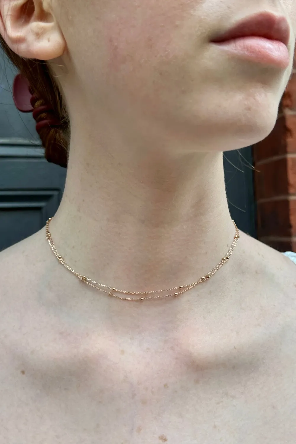 Double Chain Necklace