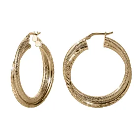 Double Creole Earrings