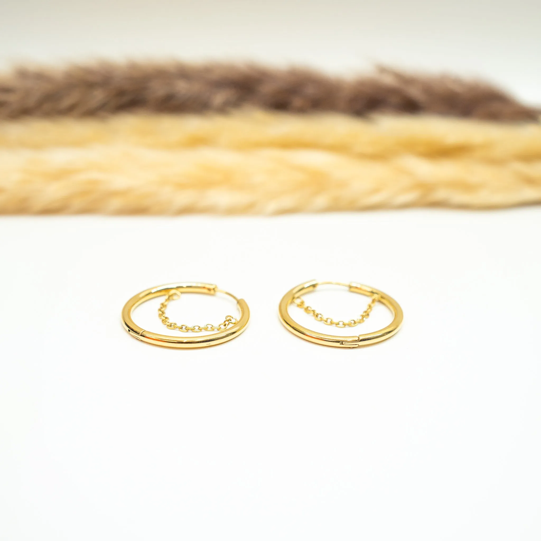 Double Halo Earrings