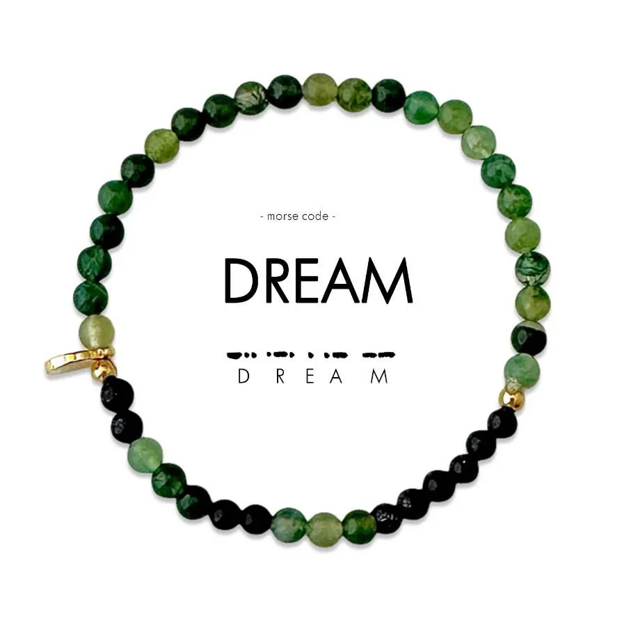 Dream Morse Code Bracelet