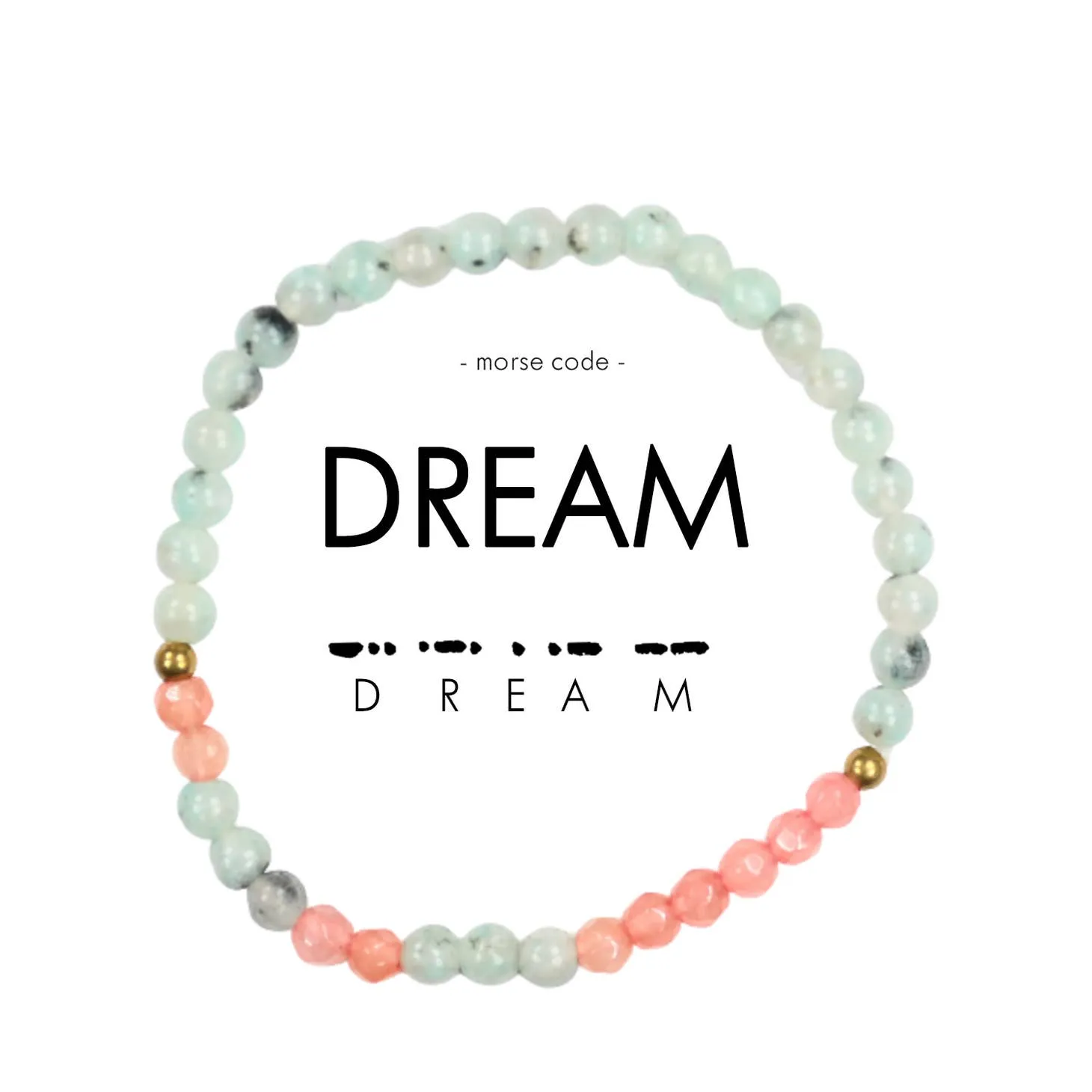 Dream Morse Code Bracelet