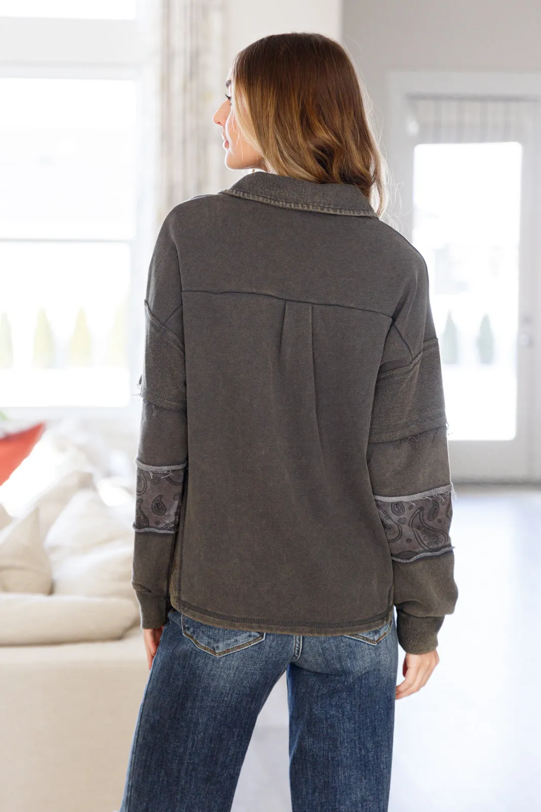 Elsa Mineral Wash Pullover