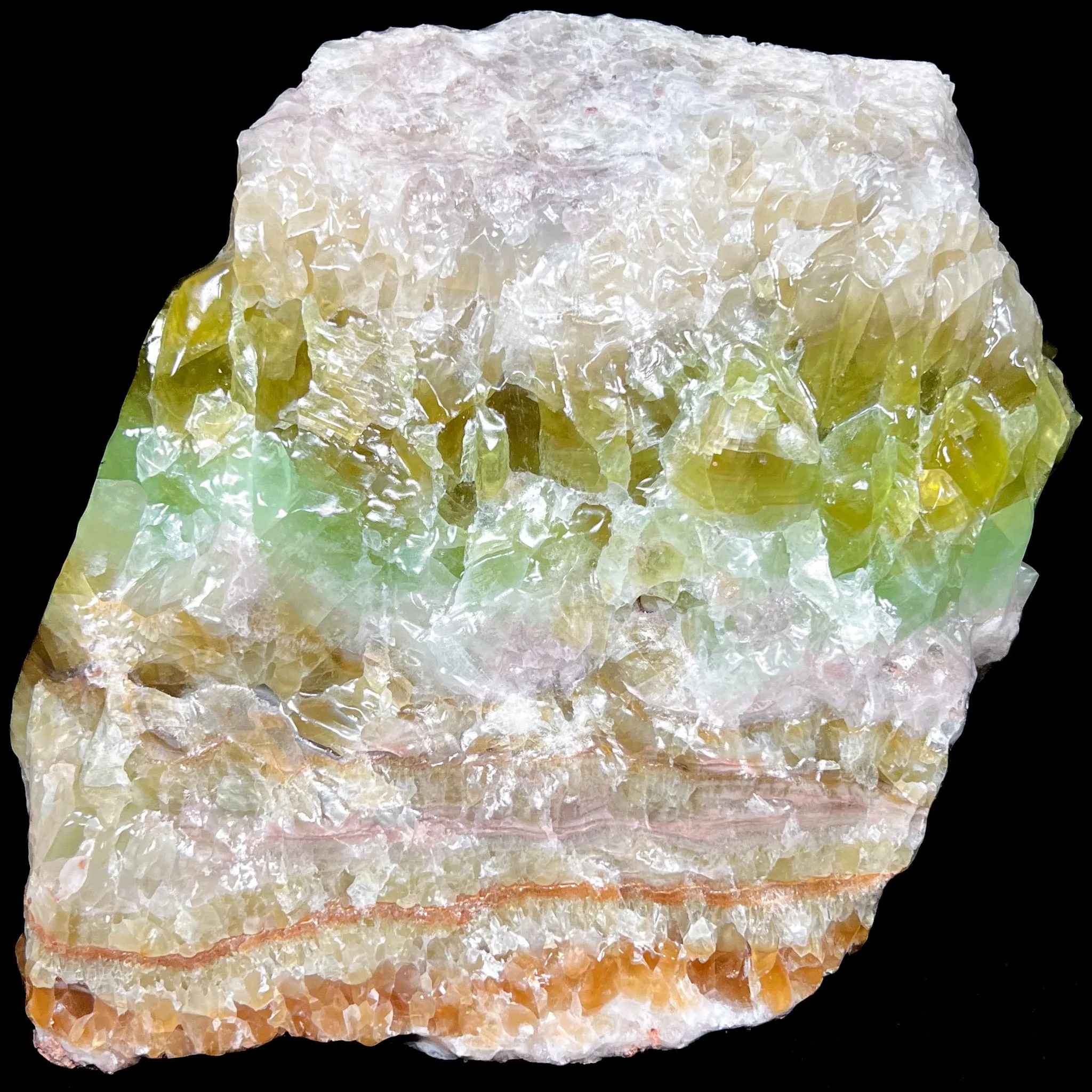 Extra Large Green Calcite