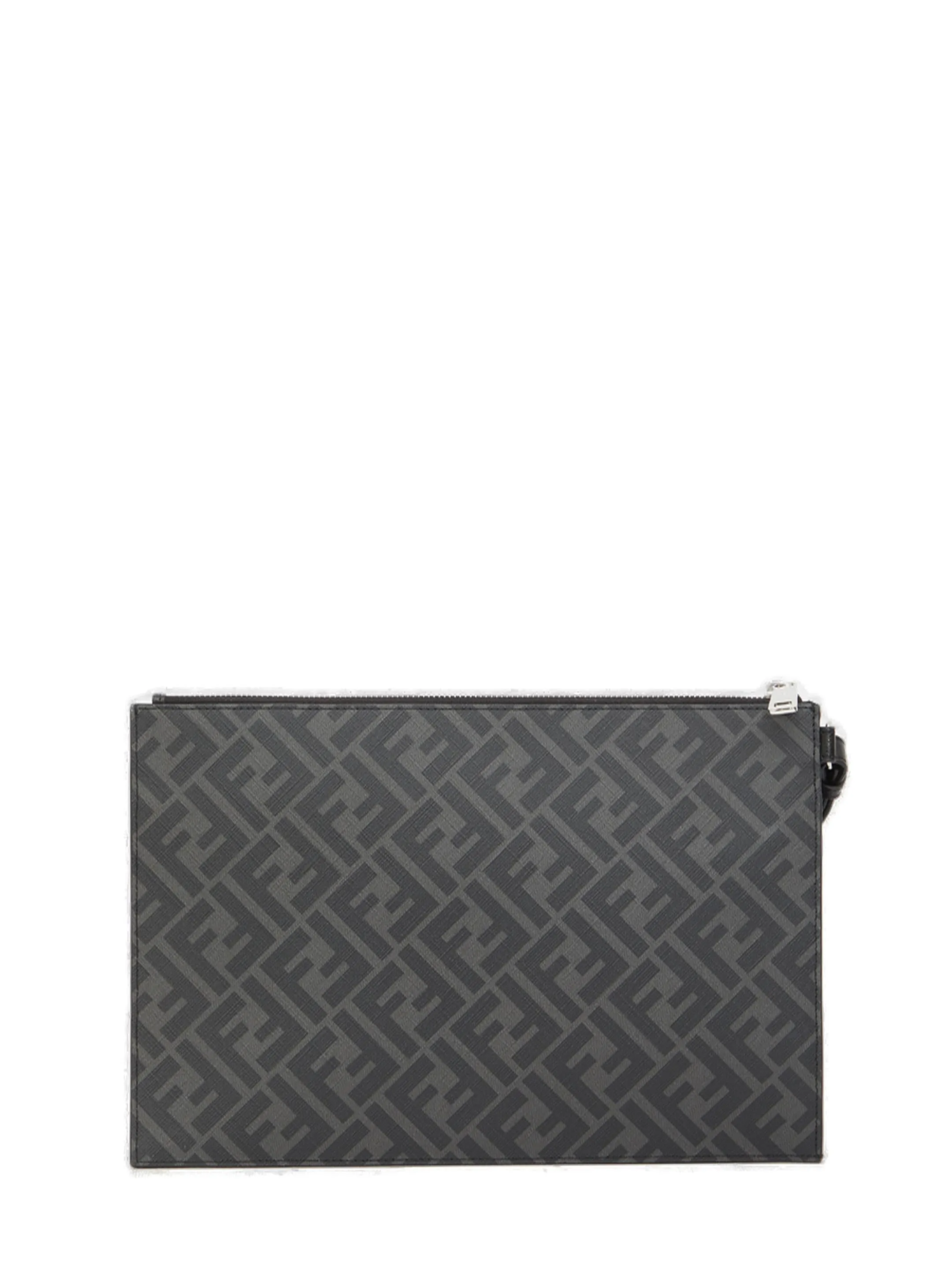 Fendi Logo Printed Flat Pouch