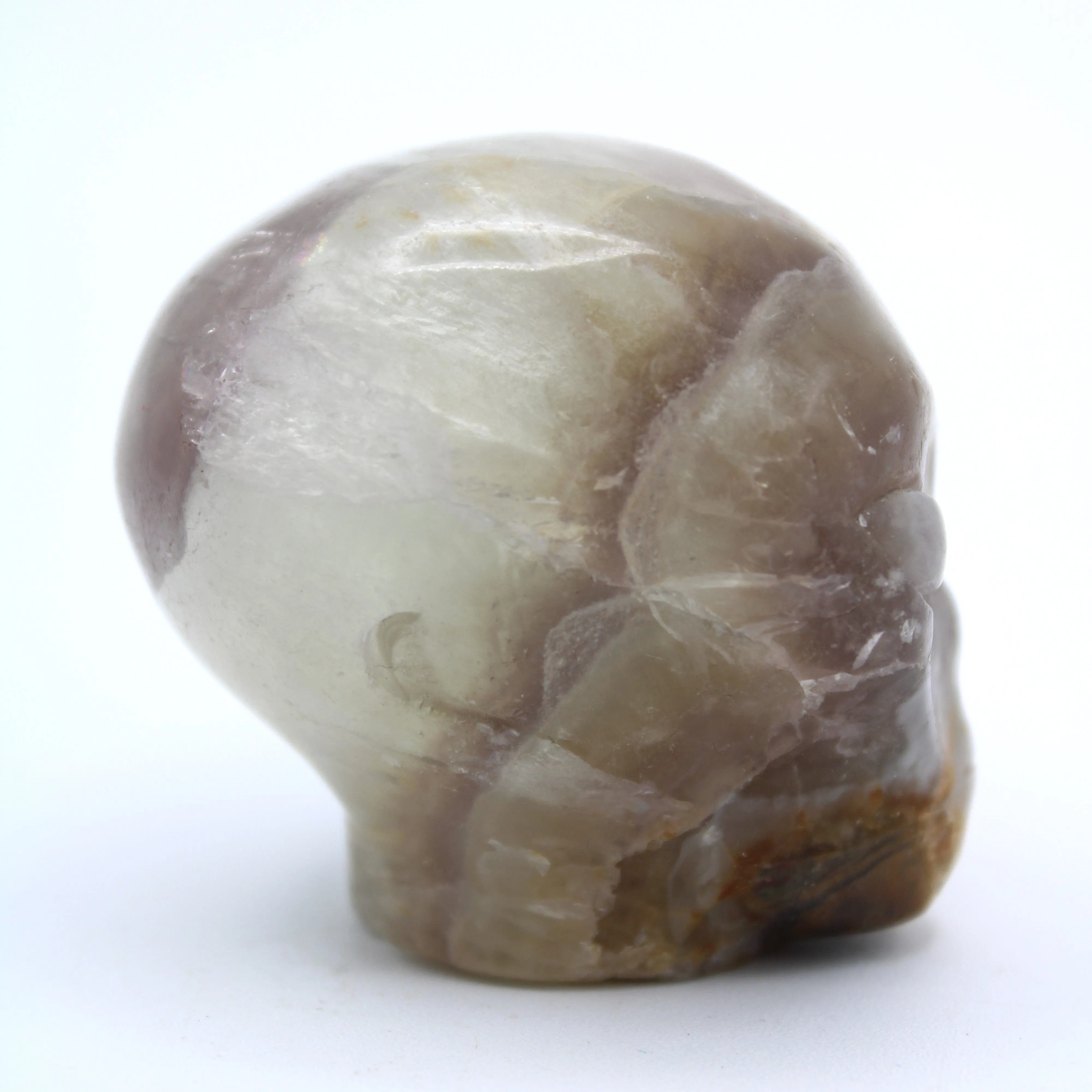 Fluorite Alien Head