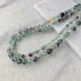 Fluorite Bead Strand