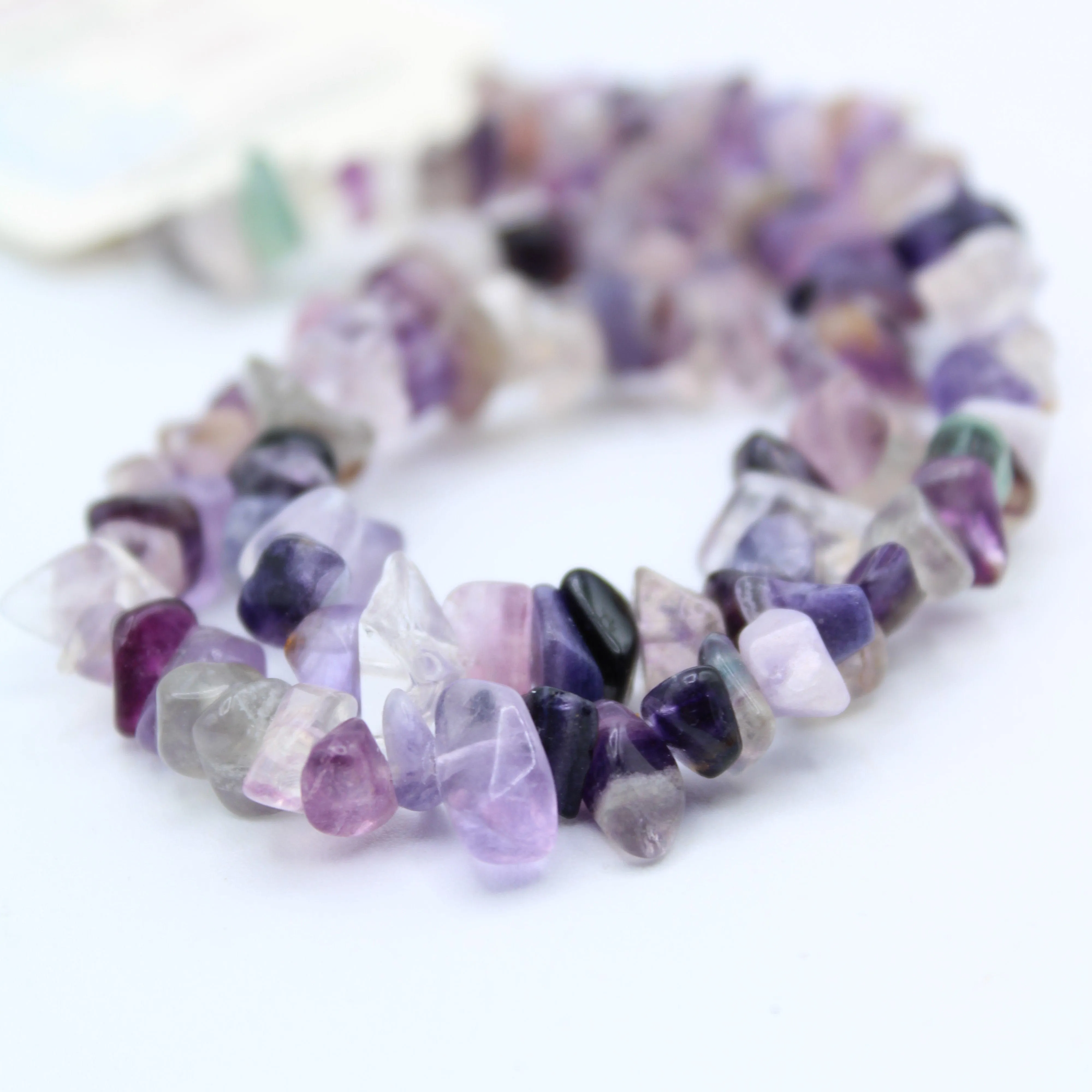 Fluorite Chip Necklaces