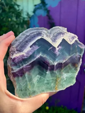 Fluorite slab from personal collection