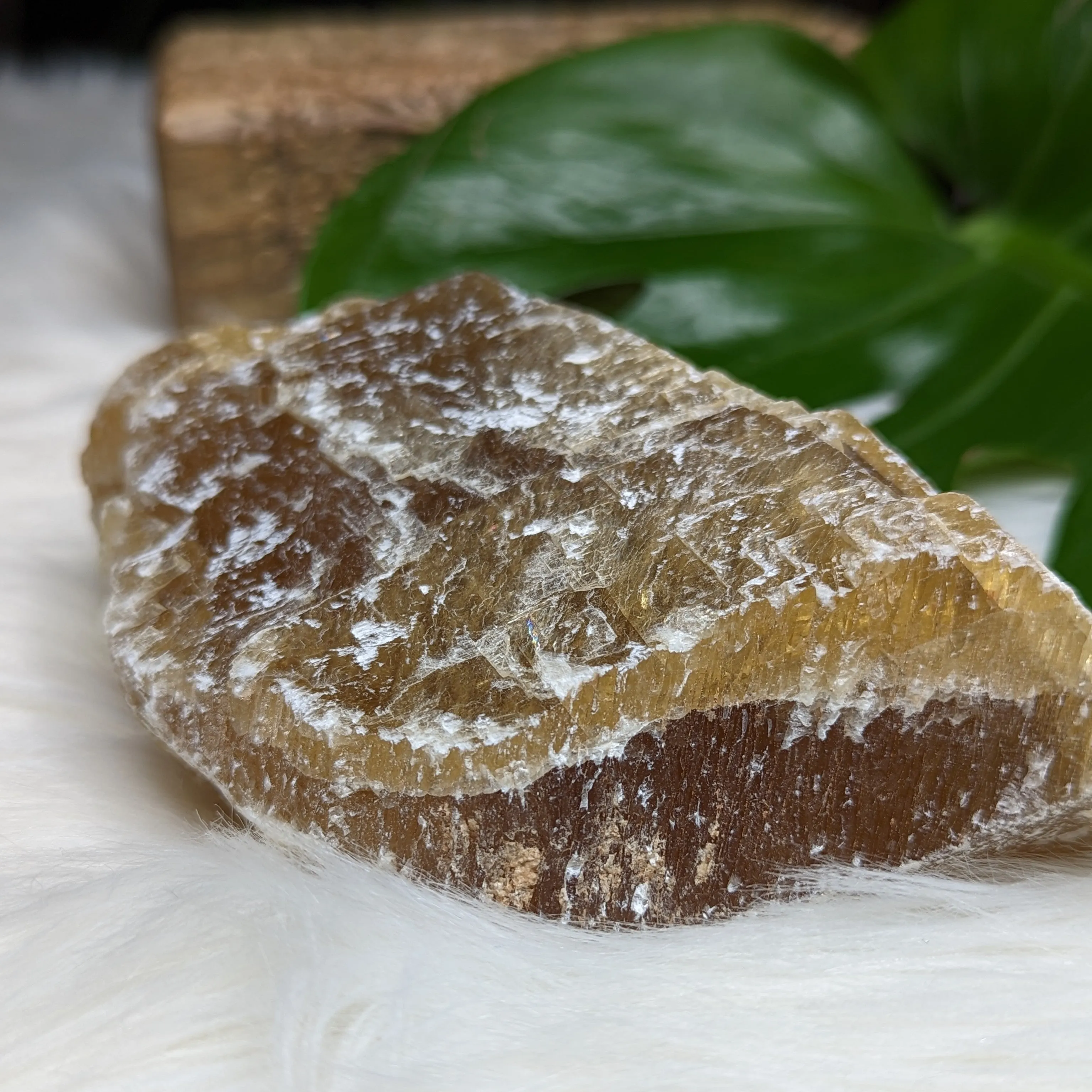 Honey Calcite from Mexico