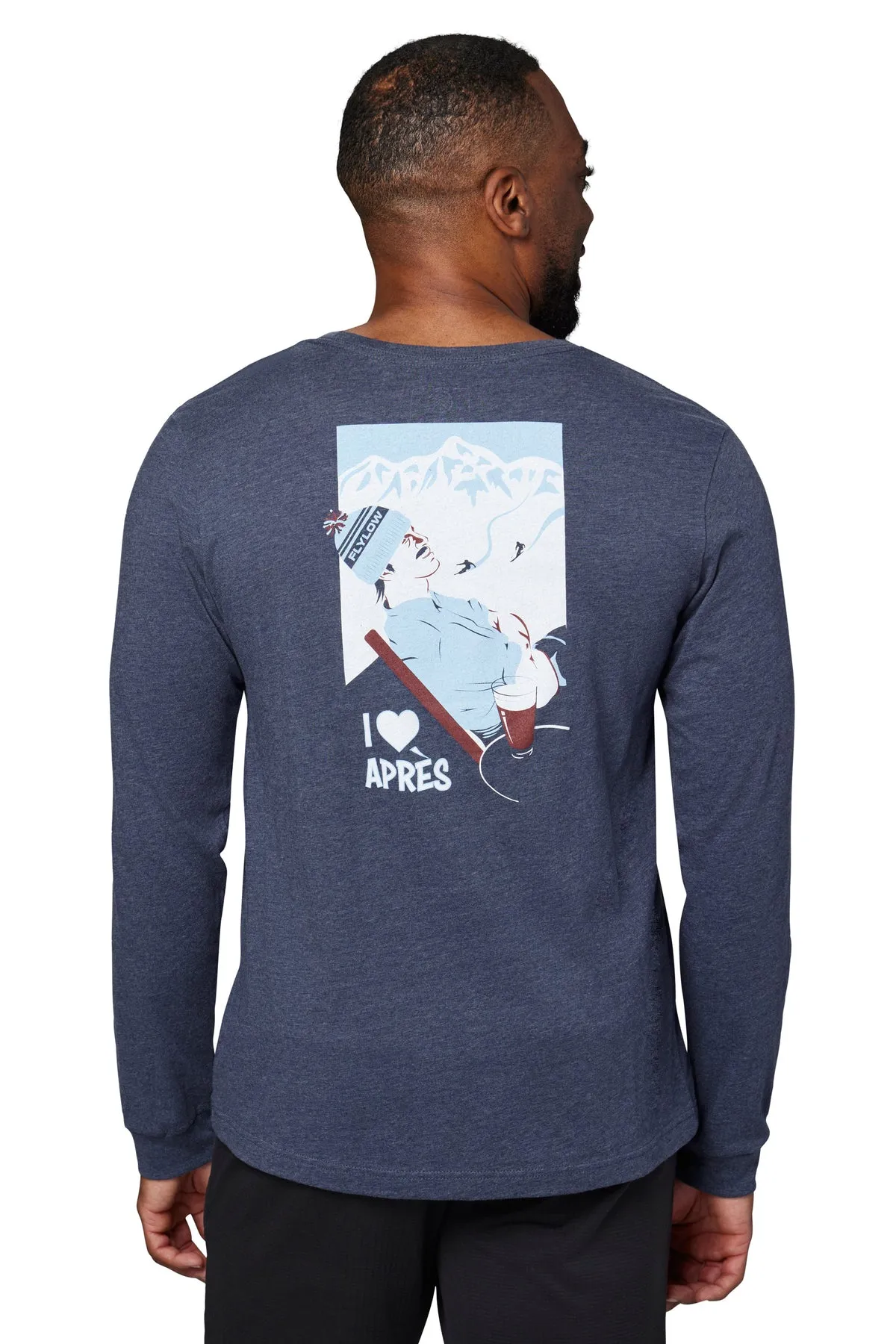 I Love Apres LS Shirt Men's