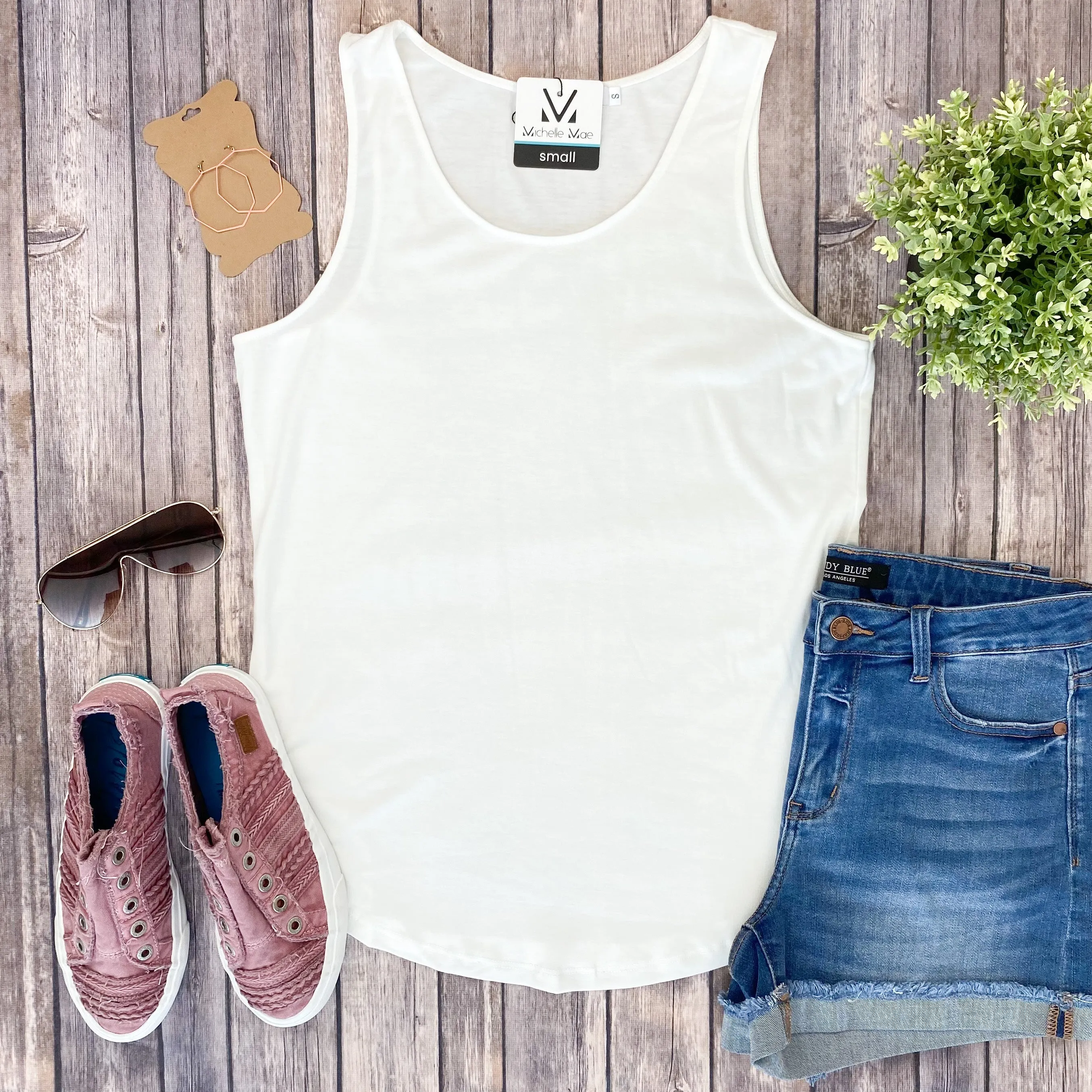 IN STOCK Tiffany Tank - White