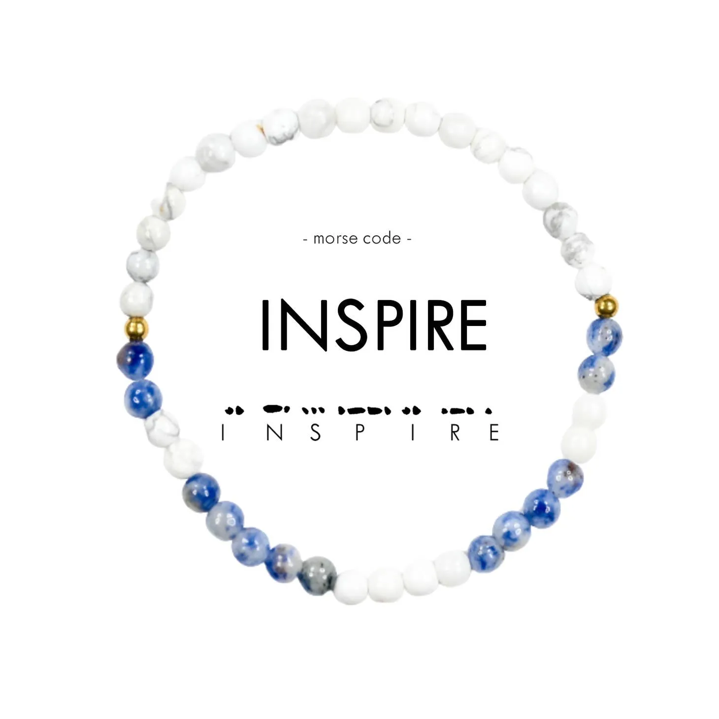 Inspire Morse Code Bracelet