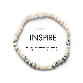 Inspire Morse Code Bracelet