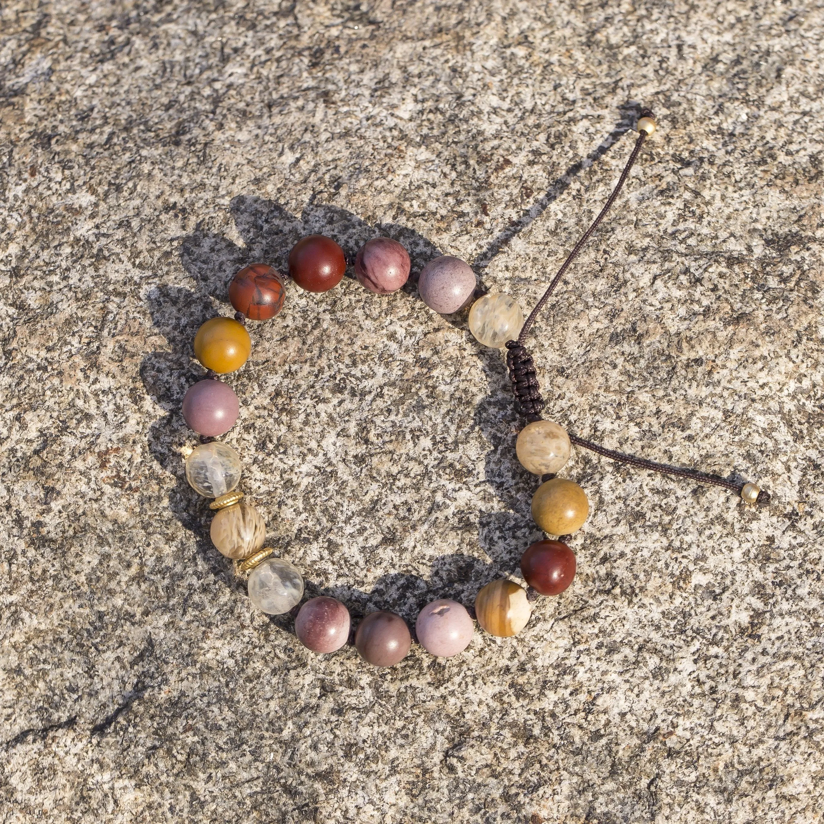 Jasper and Citrine Bracelet